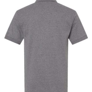 Graphite-Heather-Jersey-Polo-back