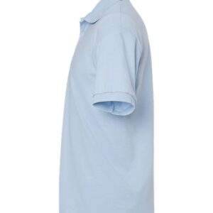 Light-Blue-Jersey-Polo-side