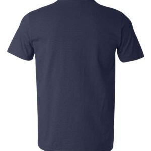 Navy-V-Neck T-Shirt-back