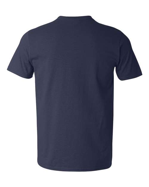 Navy-V-Neck T-Shirt-back