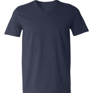 Navy-V-Neck T-Shirt-front