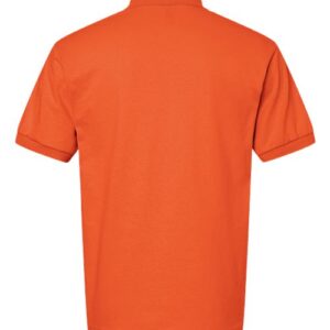 Orange-Jersey-Polo-back