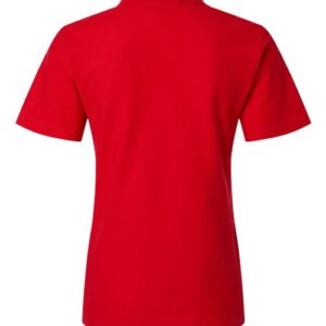 Red-Pique-Polo-back