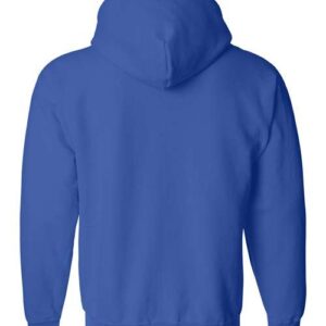 Royal-Full-Zip Hooded Sweatshirt-back