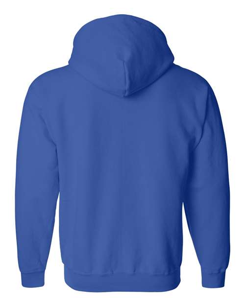 Royal-Full-Zip Hooded Sweatshirt-back