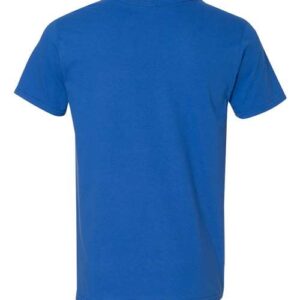 Royal-V-Neck T-Shirt-back