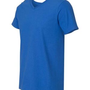 Royal-V-Neck T-Shirt-side