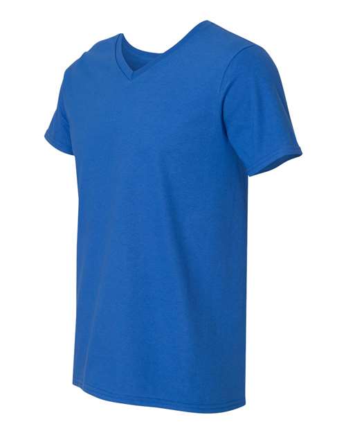 Royal-V-Neck T-Shirt-side