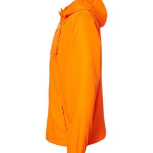 Safety-Orange-Lightweight-Windbreaker-side