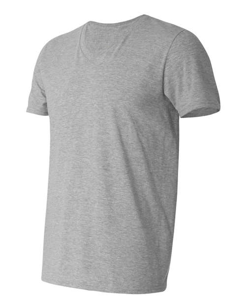 Sport-Grey-V-Neck T-Shirt-side