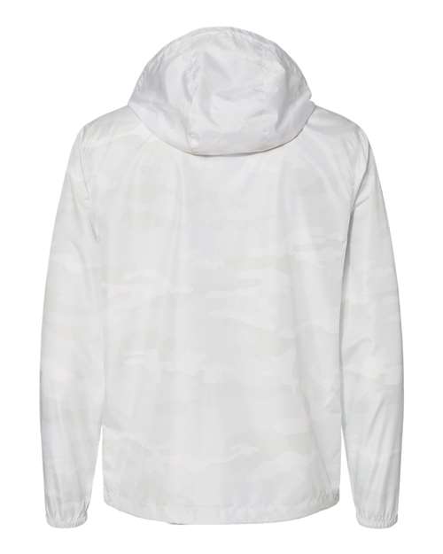 White-Camo-Lightweight-Windbreaker-back