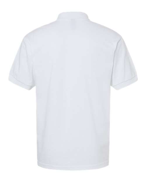 White-Jersey-Polo-back